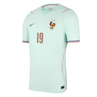 Camiseta Francia Theo Hernandez #19 Segunda Equipación Replica Mundial 2026 mangas cortas